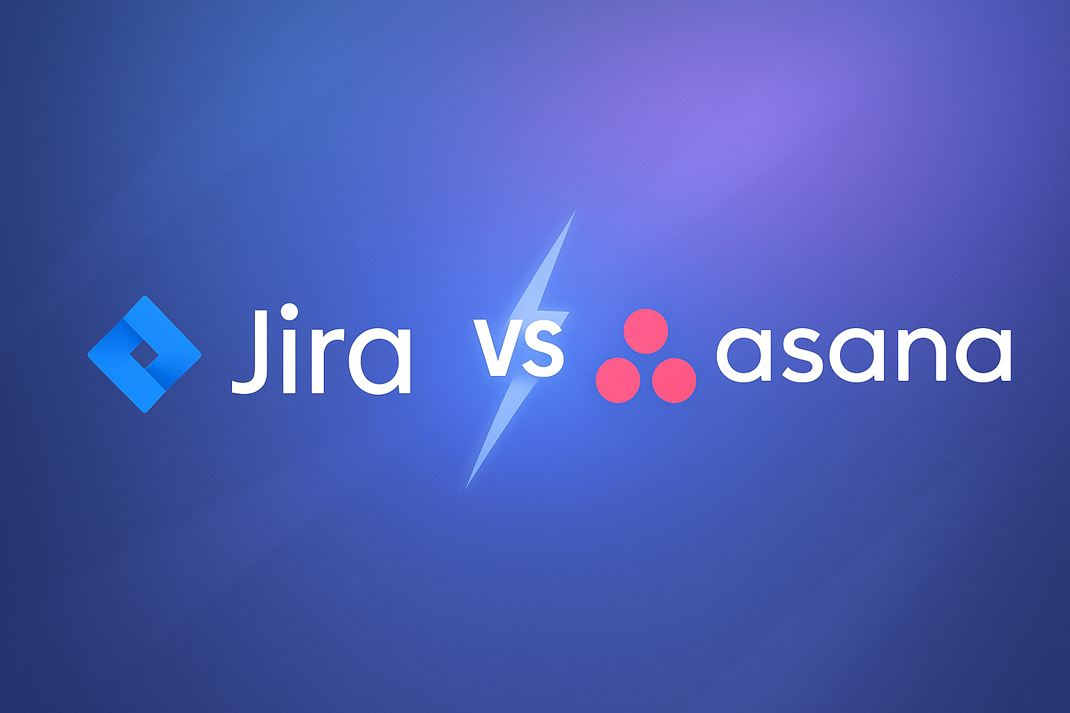 Jira vs Asana comparison visualization showing development vs project management features